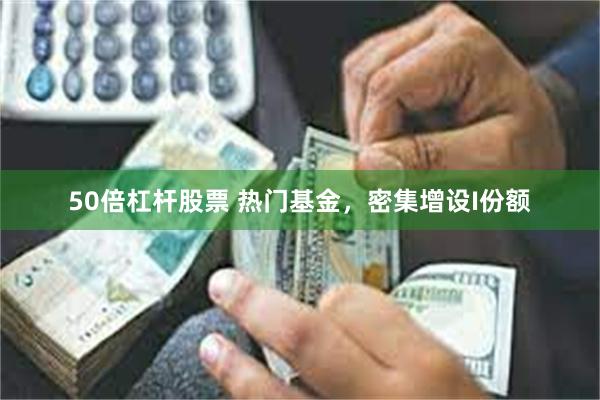 50倍杠杆股票 热门基金，密集增设I份额